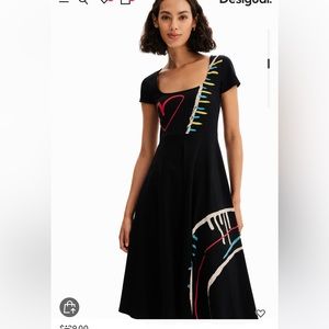 Desigual NWT - Arty A-line knit dress Size XL
